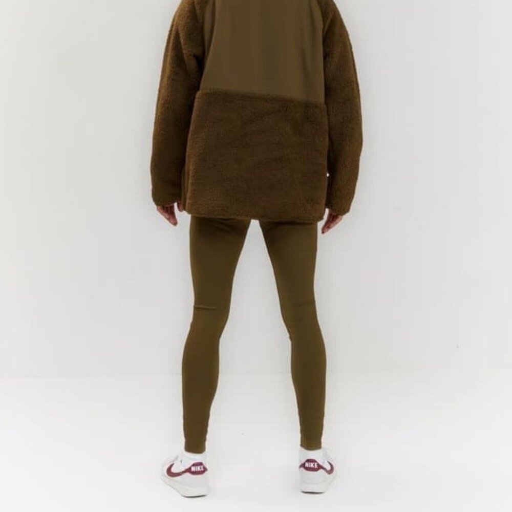 Girlfriend Collective Everyone Legging in Forest Green